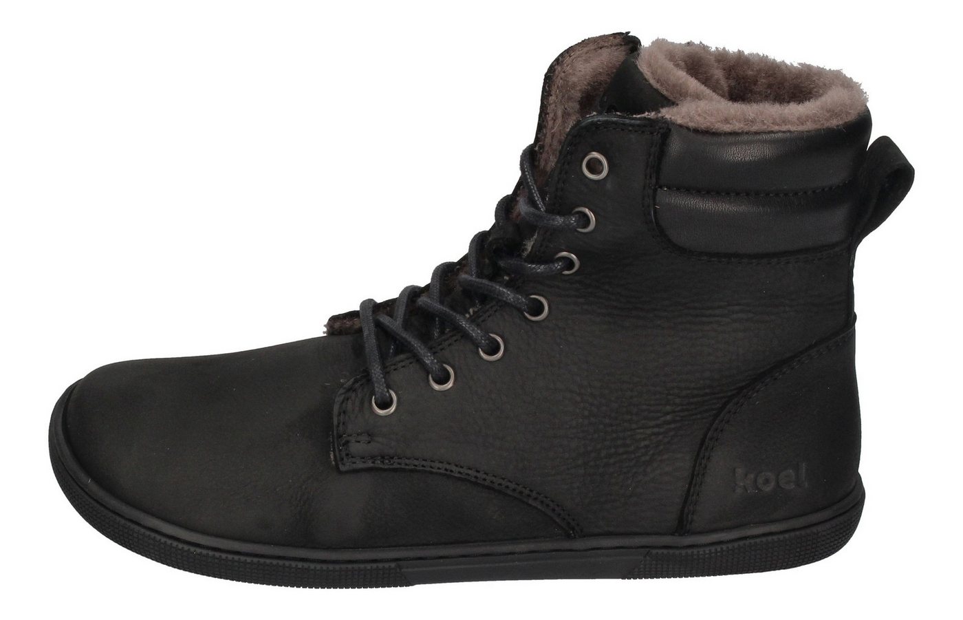 KOEL FLORENCE LAMBWOOL Barfußschuh Black – Bild 2 von 5
