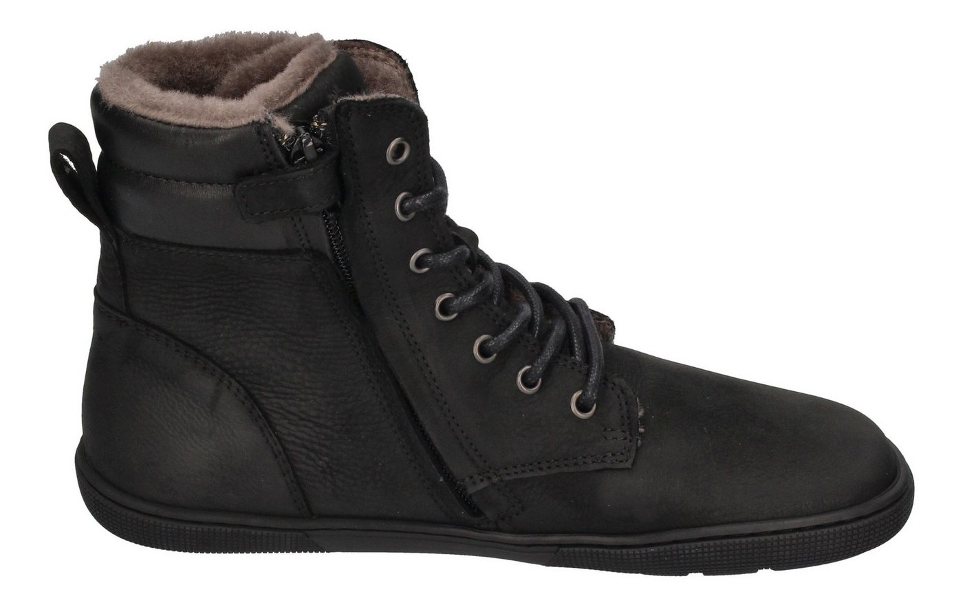 KOEL FLORENCE LAMBWOOL Barfußschuh Black – Bild 4 von 5