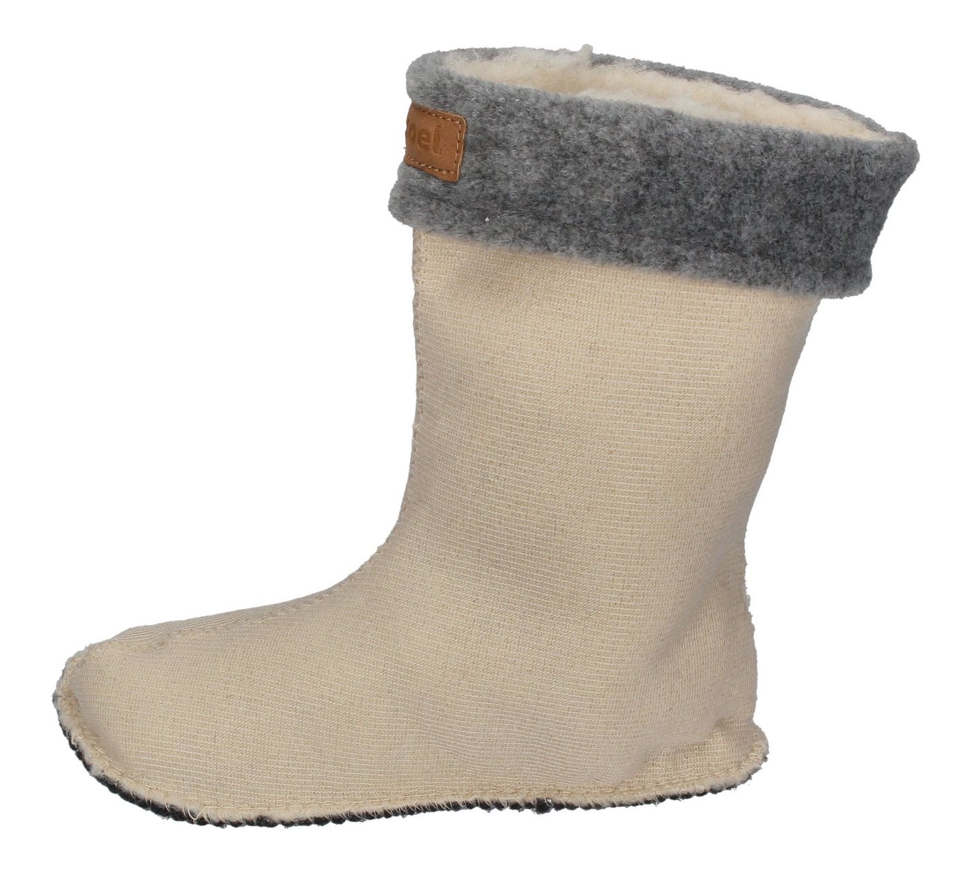 KOEL WELLIE BARE SOCK Barfußschuh off white wool – Bild 2 von 5