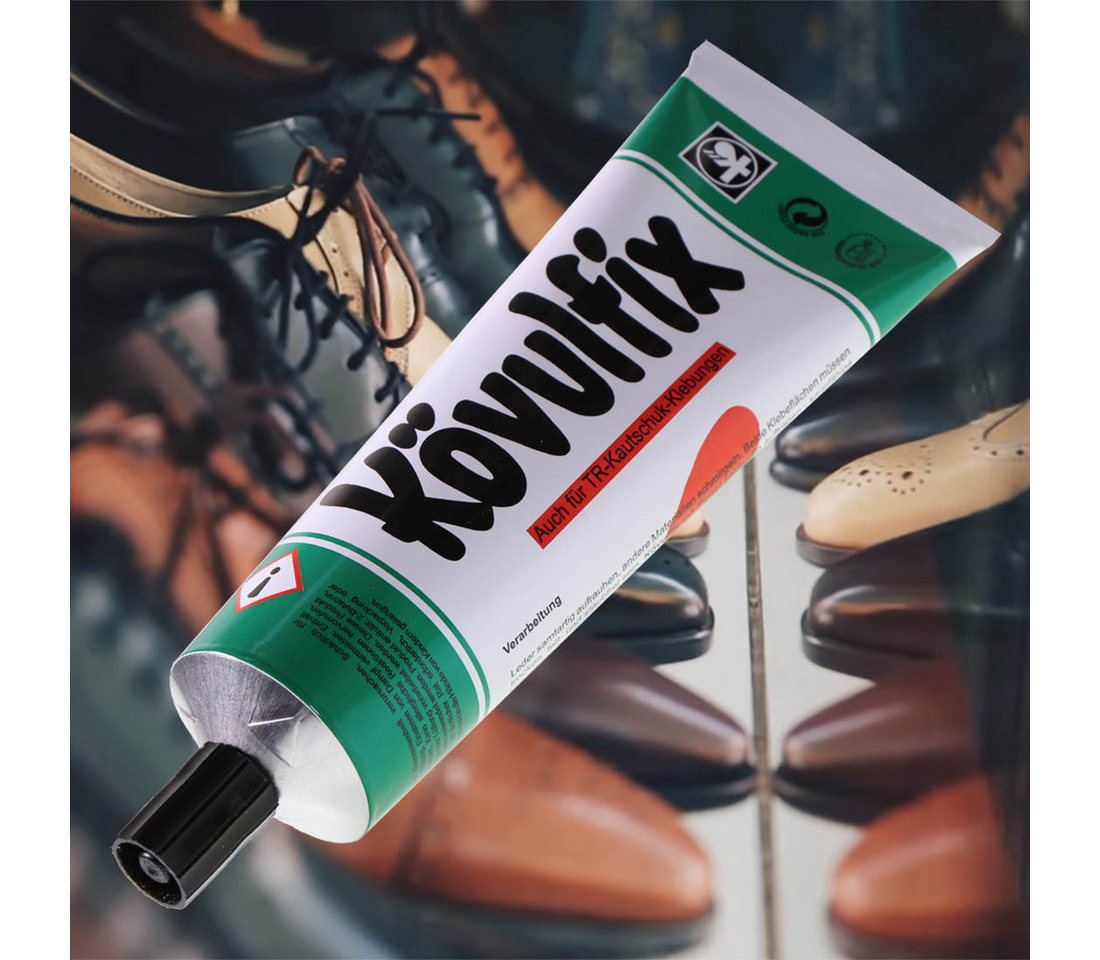Kömmerling Klebstoff Kövulfix Universal- & Schuhkleber 90g Kontaktkleber für EPDM + Leder, (1-tlg) – Bild 2 von 5