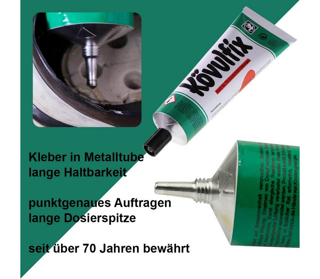 Kömmerling Klebstoff Kövulfix Universal- & Schuhkleber 90g Kontaktkleber für EPDM + Leder, (1-tlg) – Bild 3 von 5