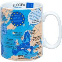 Könitz Tasse "Wissensbecher Europa"