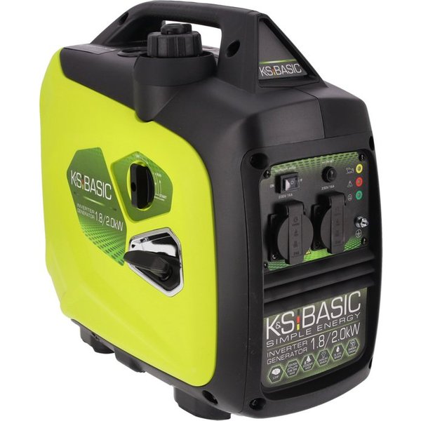 Könner & Söhnen Stromerzeuger KSB 22i S, 2,00 in kW, (Superleiser Inverter-Generator für empfindliche Geräte, 1-tlg., 2.0 kW, 62 dB(A), mit Sparmodus (ECON-MODU