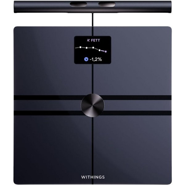 Withings Körper-Analyse-Waage Withings BodyFit: Smarte Körperwaage mit 40+ Biomarkern, 99 % DEXA-Genauigkeit • Stoffwechselbewertung • Kostenlose App