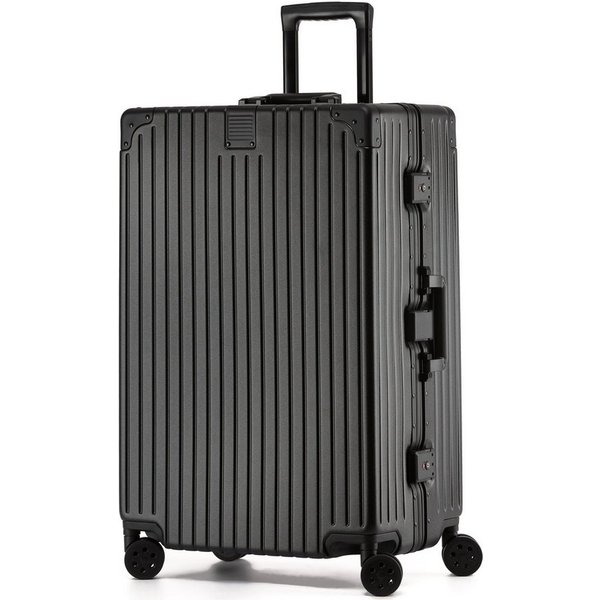 KOFA Koffer ZURICH, 75cm Alu-Rahmen & Polycarbonat-Hartschale, 4 Rollen, TSA Schloss