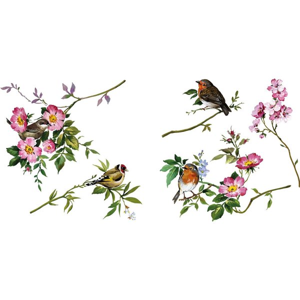 Komar Fensterbild Spring Fever, 31x31 cm (Breite x Höhe), selbsthaftend