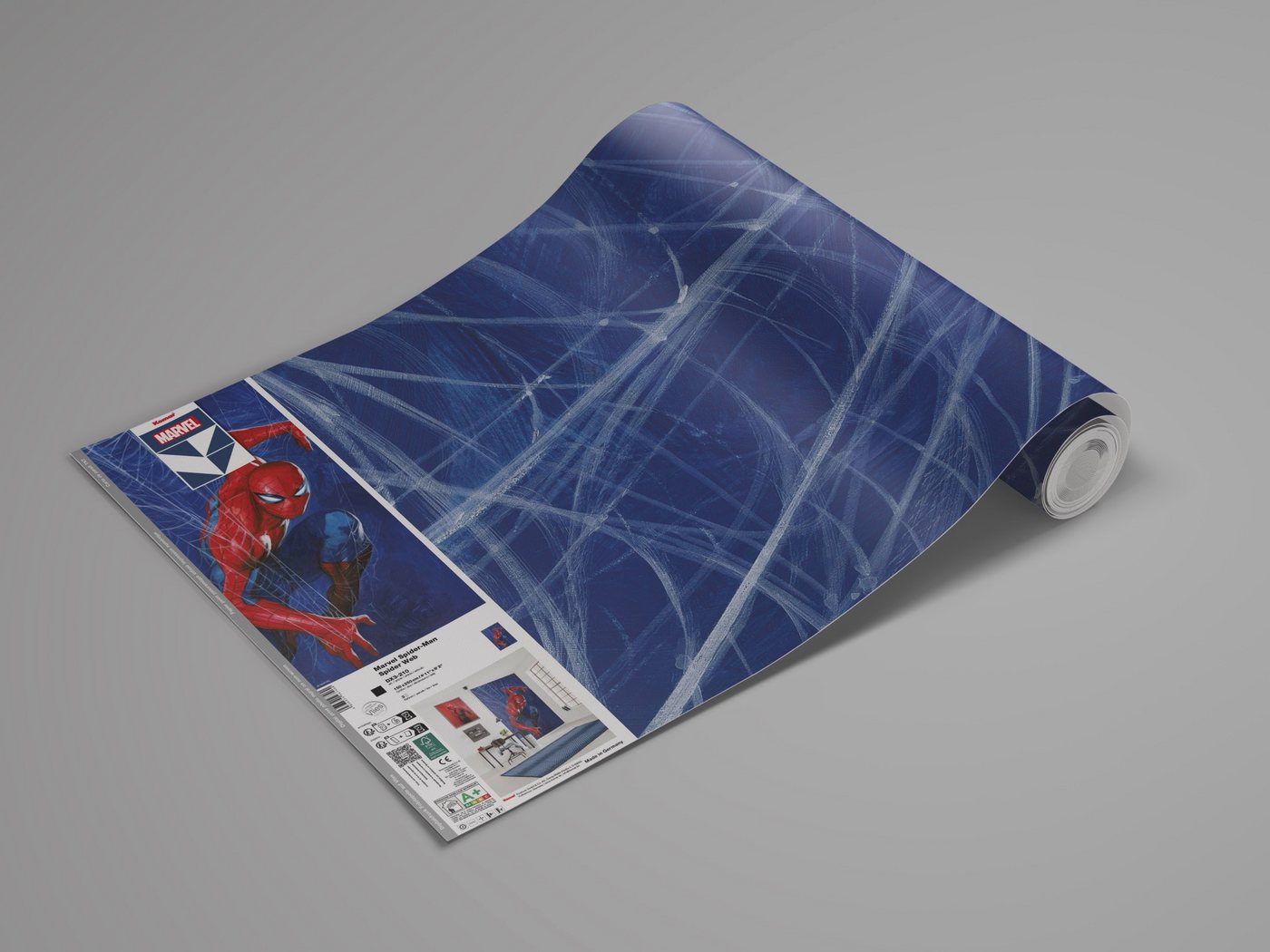 Komar Kindertapete Marvel Spider-Man Spider Web, glatt, bedruckt, (Packung, 1 St) – Bild 4 von 5