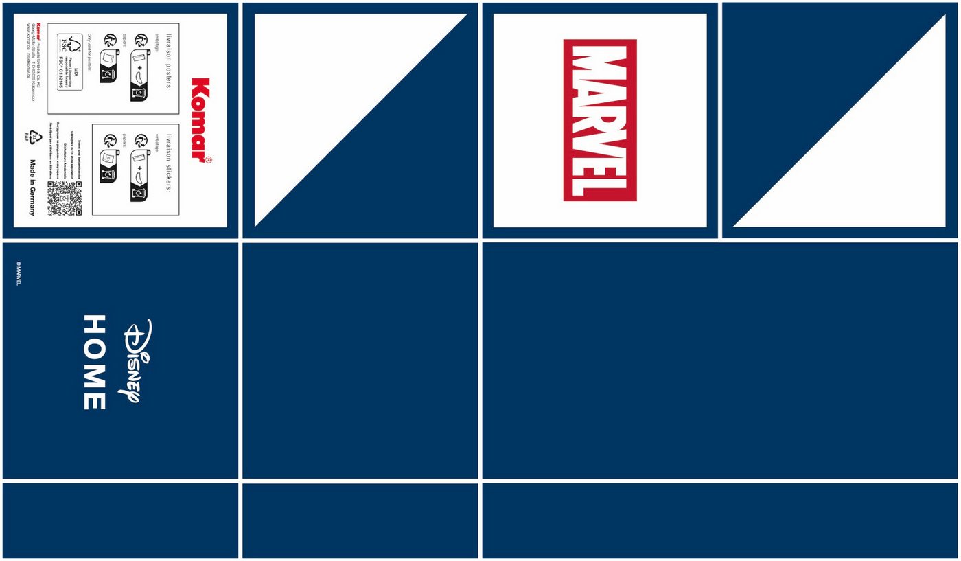Komar Wandtattoo Marvel Spider-Man Night (1 St), Künstler: Disney, 50 x 70 cm (Breite x Höhe) - Kinderzimmer, Wandsticker – Bild 5 von 5