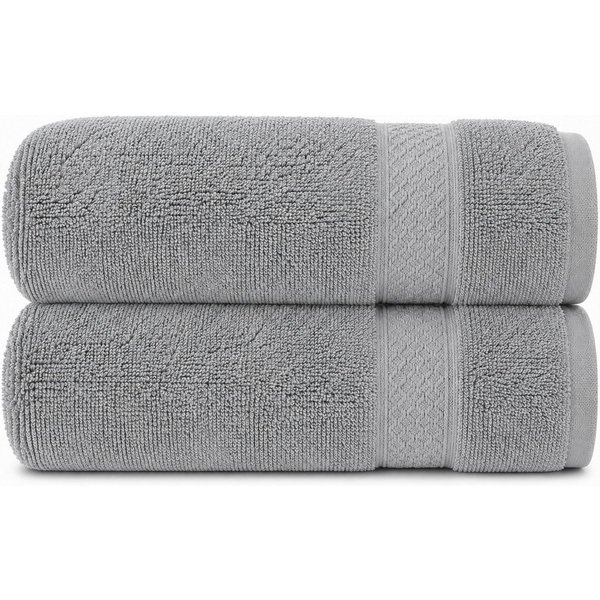 Komfortec Badetücher 70x140 cm, 100% Baumwolle, 470 g/m², Frottee (2-St), Handtücher 70x140 cm Set, Weich