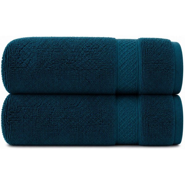 Komfortec Badetücher 70x140 cm, 100% Baumwolle, 470 g/m², Frottee (2-St), Handtücher 70x140 cm Set, Weich