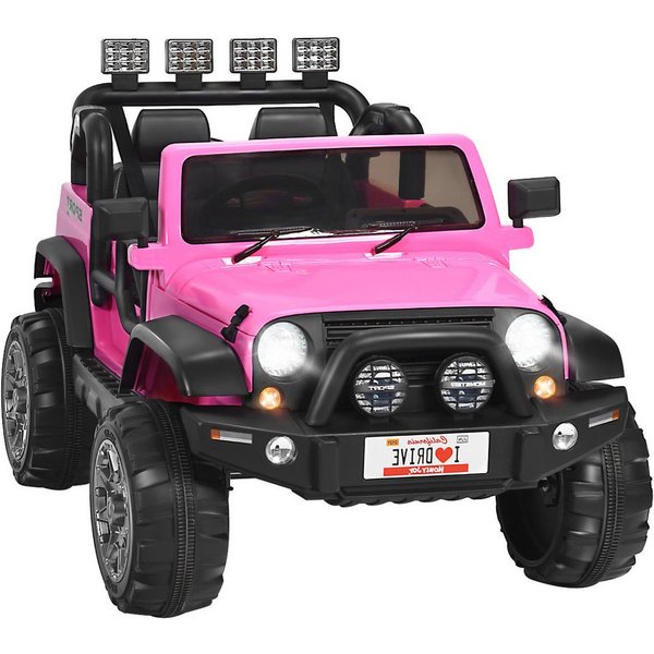 KOMFOTTEU Elektro-Kinderauto 2-Sitz, mit Fernbedienung, LED & Musik, bis 50 kg, ab 3 Jaren