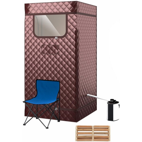 KOMFOTTEU Sauna, Dampfsauna tragbar mit Fernbedienung und Timer