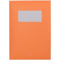 Komima Heftumschlag aus Recyclingpapier, orange DIN A4