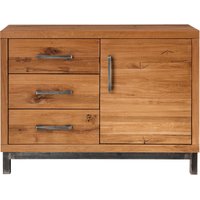 Kommode "Brest" rechts 1 Tür, 3 Schubladen 107 x 77 x 55 cm, natur
