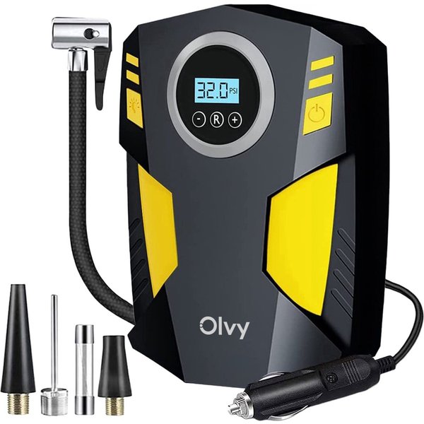 Olvy Kompressor Olvy Luftkompressor Autoreifen 12V Netz
