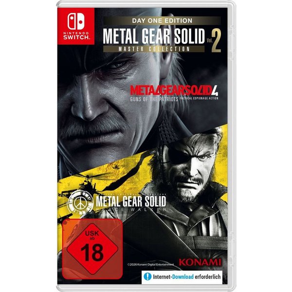 Metal Gear Solid Master Collection 2 - Day One Edition (Softwarekarte), Nintendo Switch