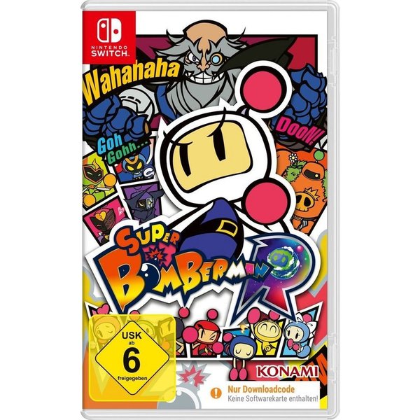 Super Bomberman R (Code in a Box), Nintendo Switch