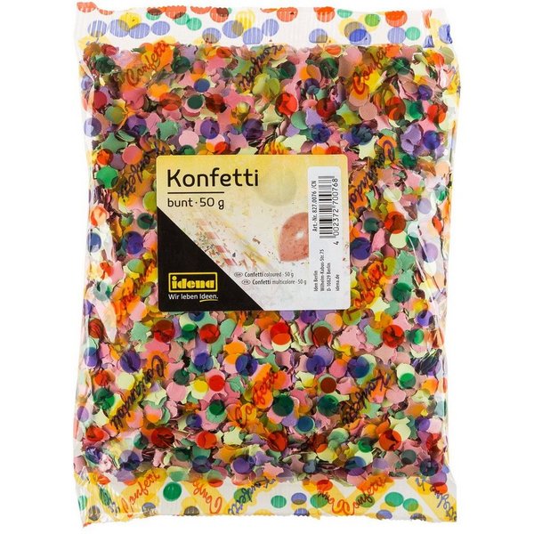 Idena Konfetti Idena Konfetti im Beutel 50g