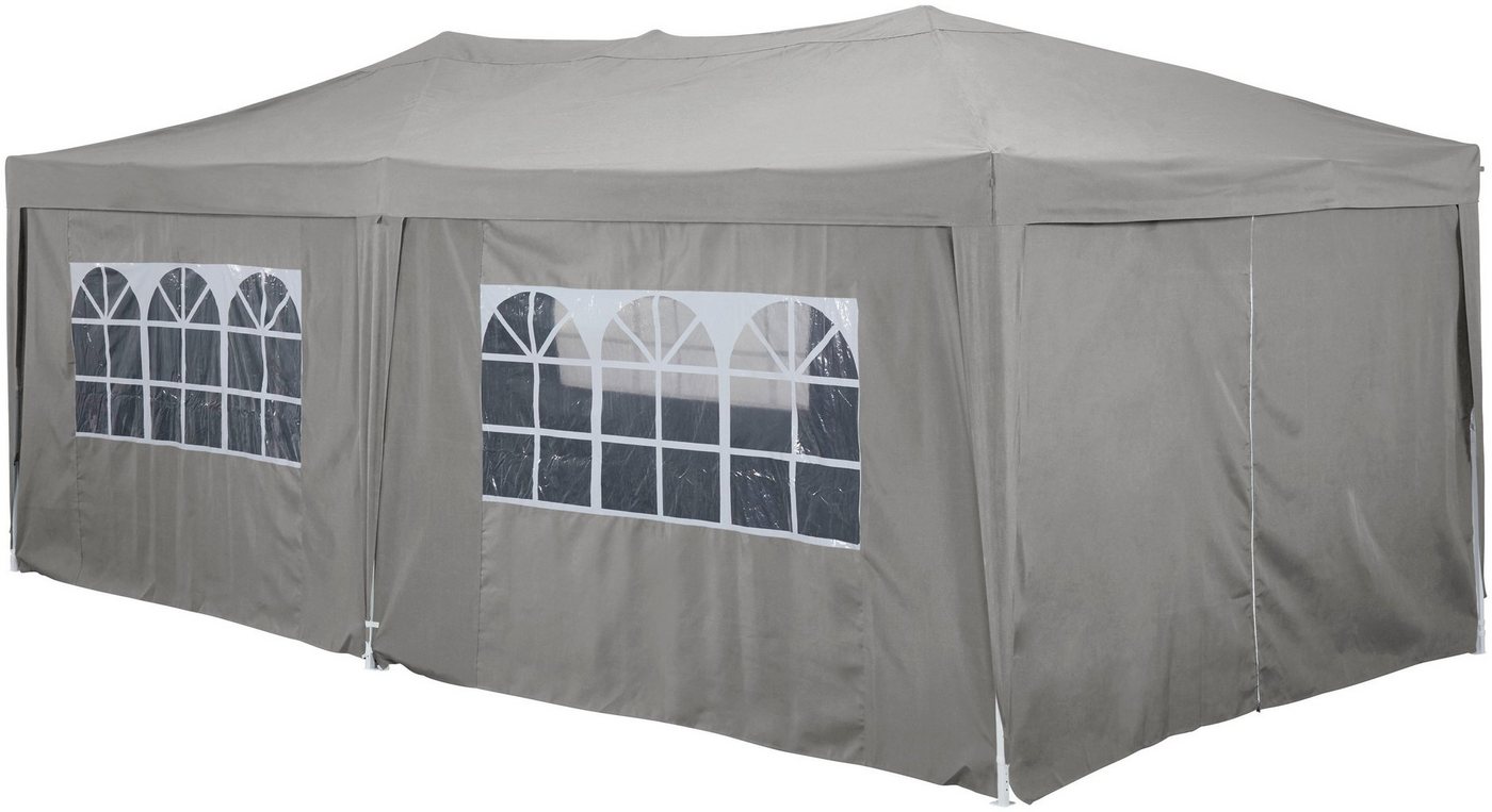 KONIFERA Faltpavillon Alicante, mit 6 Seitenteilen, (Set), Festival & Party Pavillon, Sonnen & Windschutz BxT: 300x600 cm – Bild 3 von 5