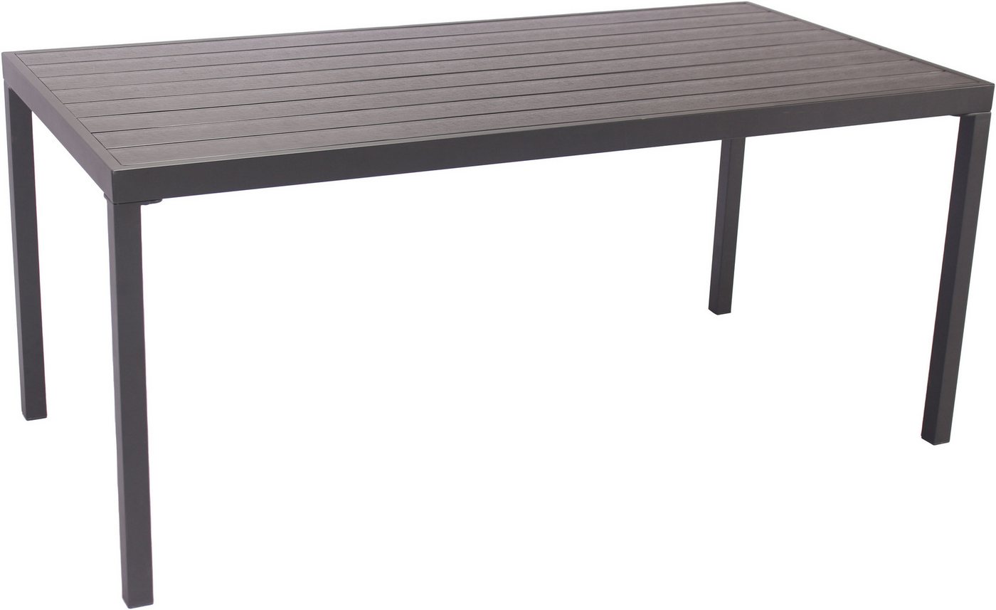 KONIFERA Garten-Essgruppe »New Jersey«, (Set, 13-tlg., 4 Sessel, Tisch 80x160x71 cm, inkl. Auflagen), Aluminium – Bild 4 von 5