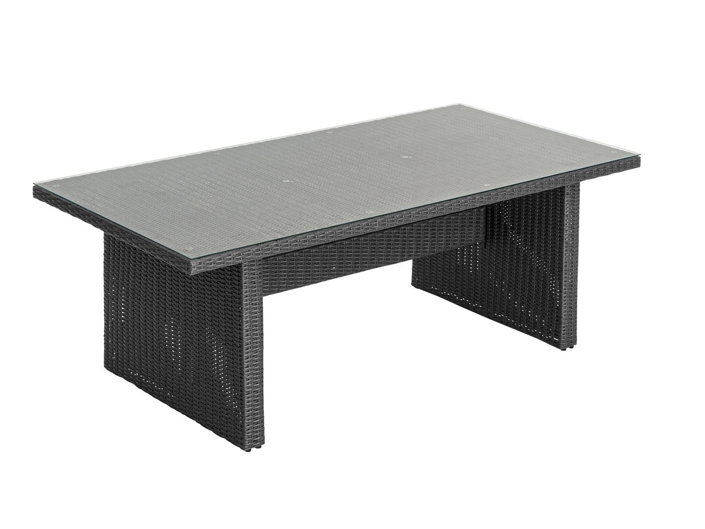 KONIFERA Garten-Essgruppe »New Paris«, (Set, 25-tlg., 8 Sessel, Rückenlehne verstellbar, Tisch 100x200x75 cm, inkl. Auflagen), Aluminium/Polyrattan – Bild 3 von 5