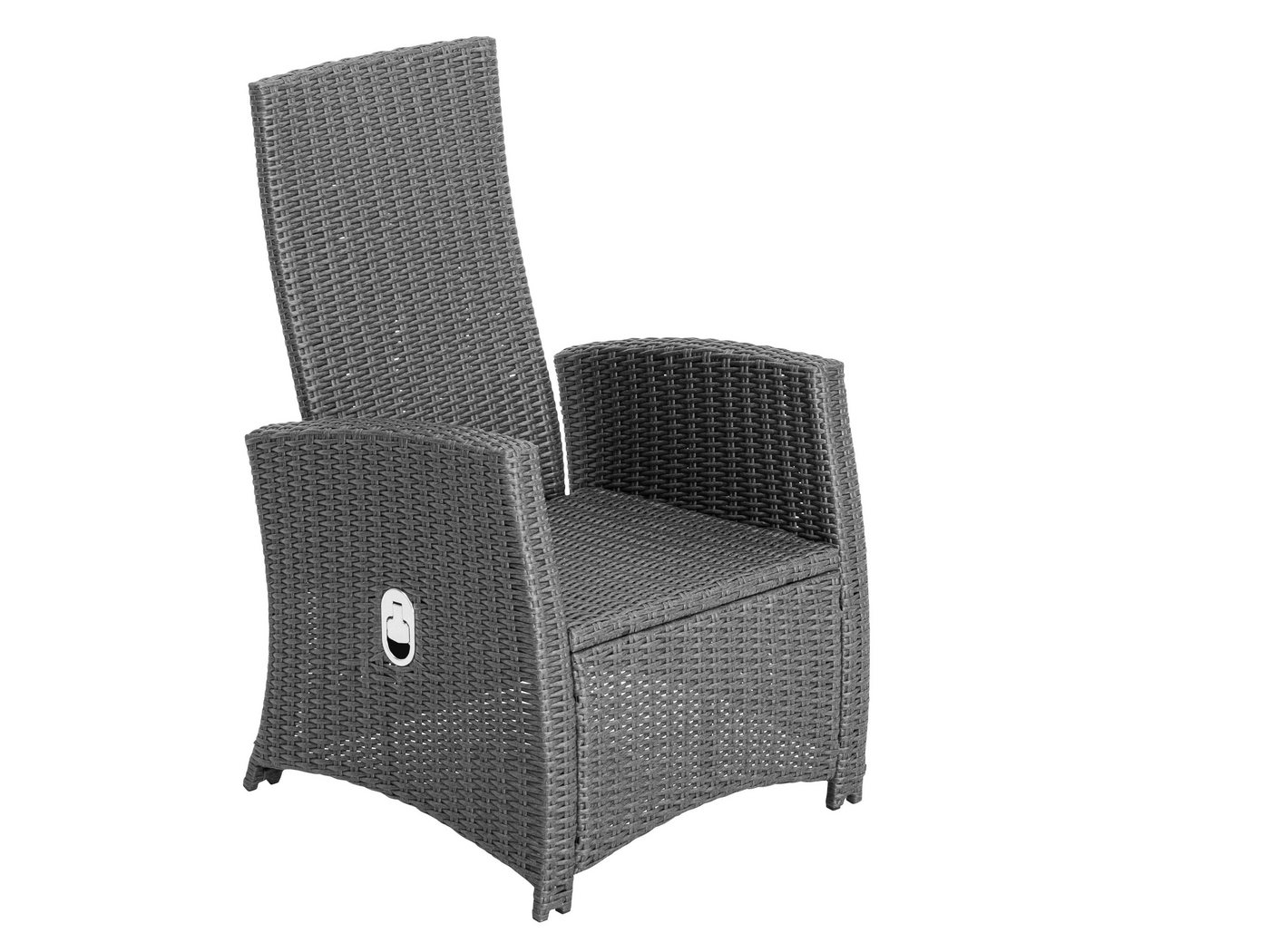 KONIFERA Garten-Essgruppe »New Paris«, (Set, 25-tlg., 8 Sessel, Rückenlehne verstellbar, Tisch 100x200x75 cm, inkl. Auflagen), Aluminium/Polyrattan – Bild 4 von 5