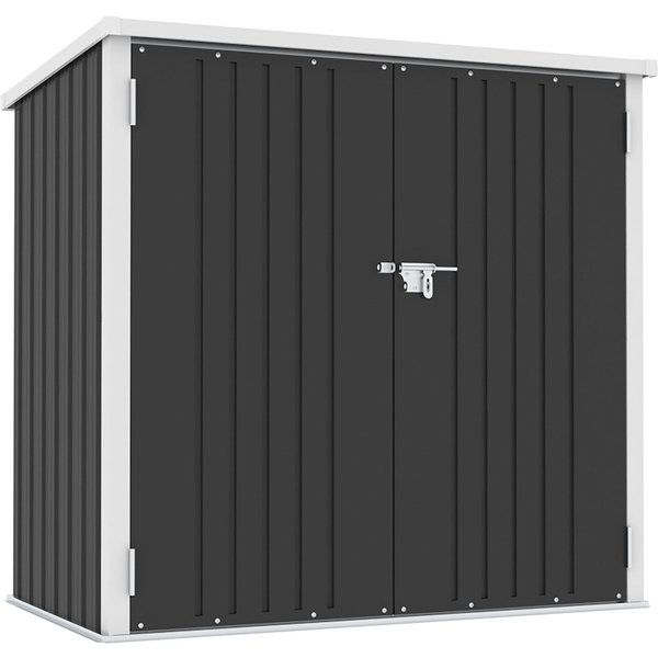 KONIFERA Garten-Geräteschrank Gartenhaus Cádiz, BxT: 143x87 cm, wetterfest und langlebig, nahezu wartungsfrei