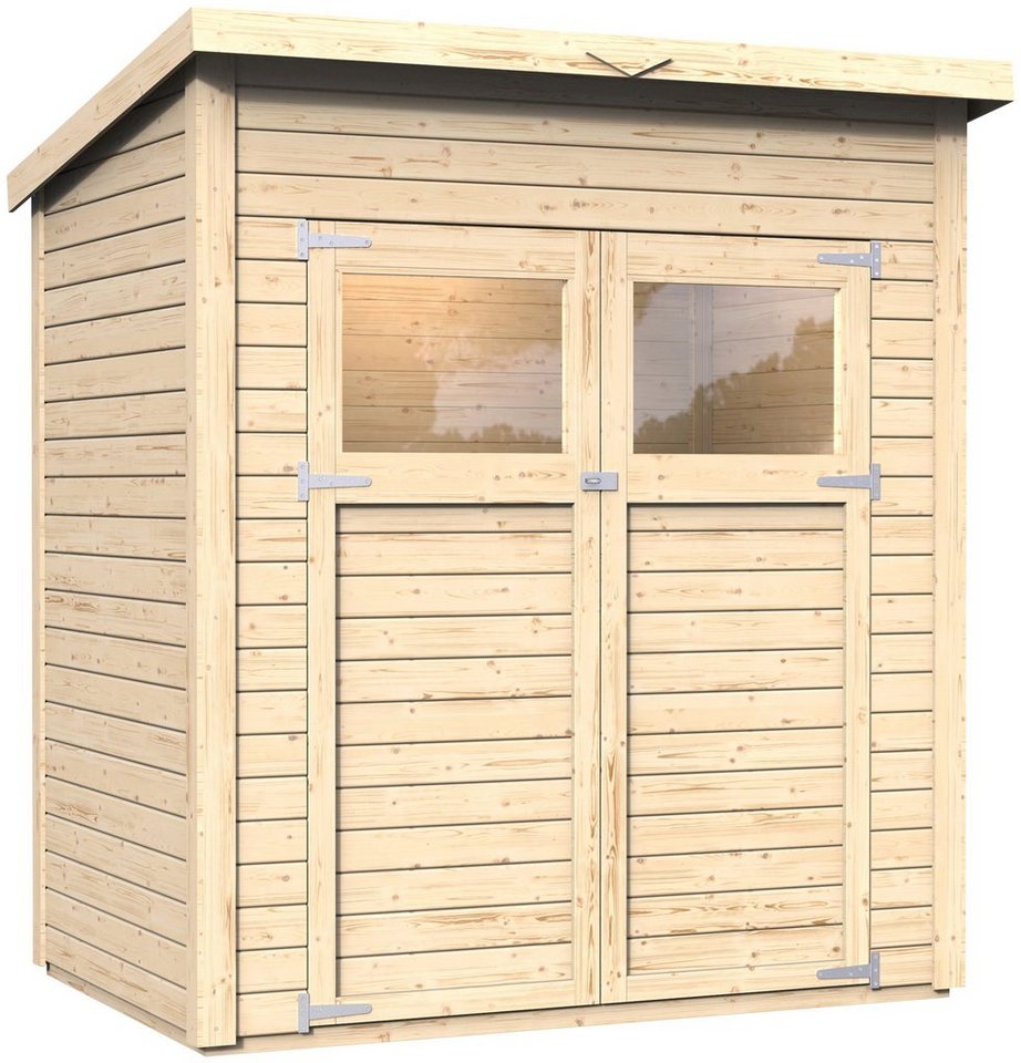 KONIFERA Gartenhaus Amrum 1, BxT: 191x139 cm, Inklusive Fussboden – Bild 2 von 5