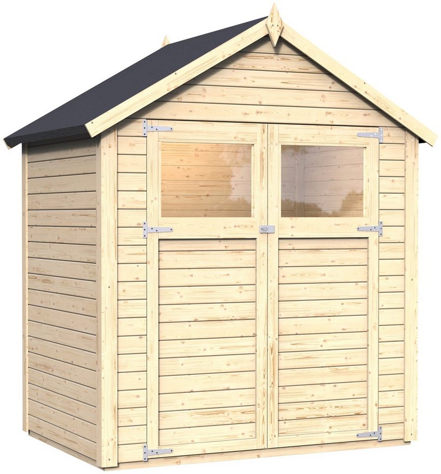 KONIFERA Gartenhaus Sylt 1, BxT: 202x131 cm, Inklusive Fussboden – Bild 2 von 5