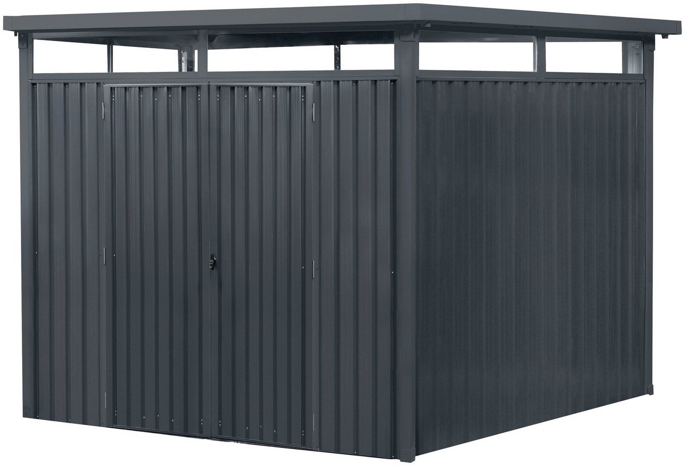 KONIFERA Gerätehaus Gartenhaus Stefano maxi, BxT: 290x245 cm, (Set), Metall – Bild 2 von 5