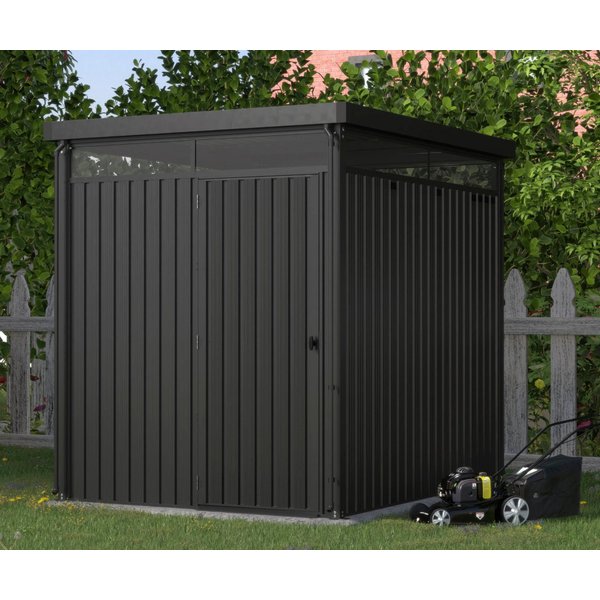 KONIFERA Gerätehaus Gartenhaus Stefano mini, BxT: 204x245 cm, (Set), Metall