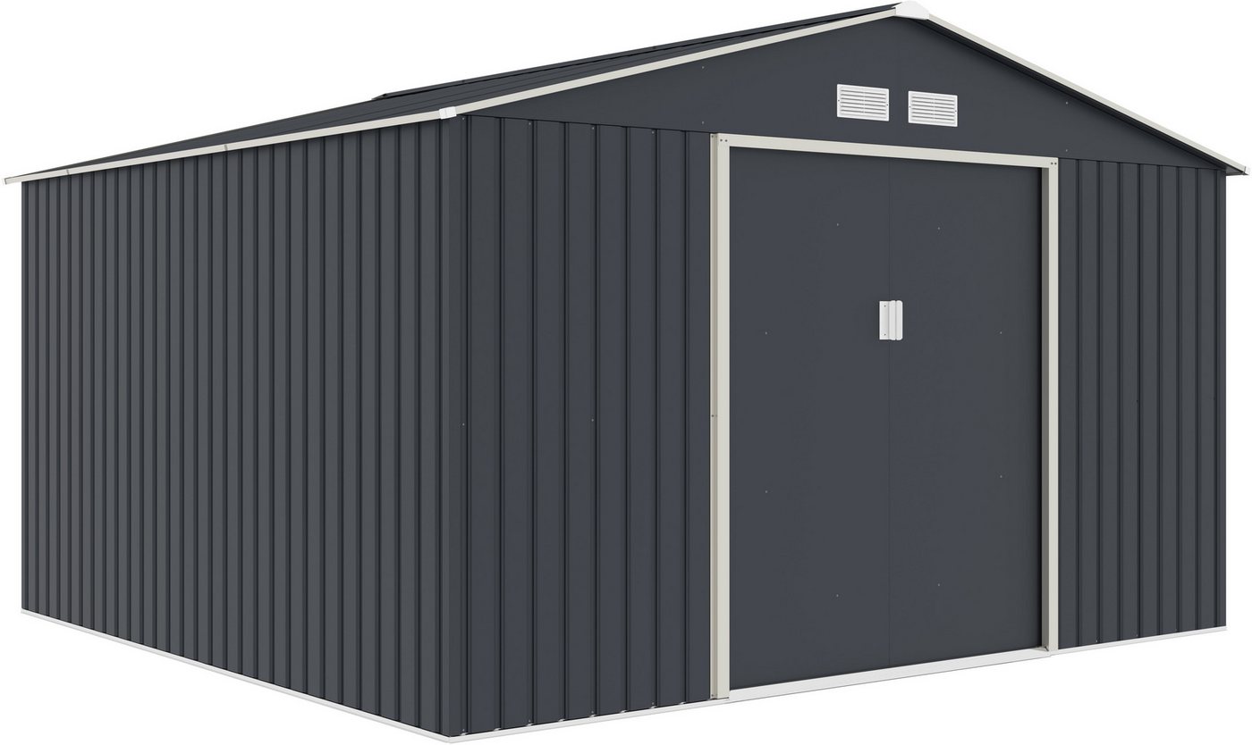 KONIFERA Gerätehaus ORDNUNG, BxT: 341x322 cm, wetterfest und langlebig, nahezu wartungsfrei – Bild 2 von 5