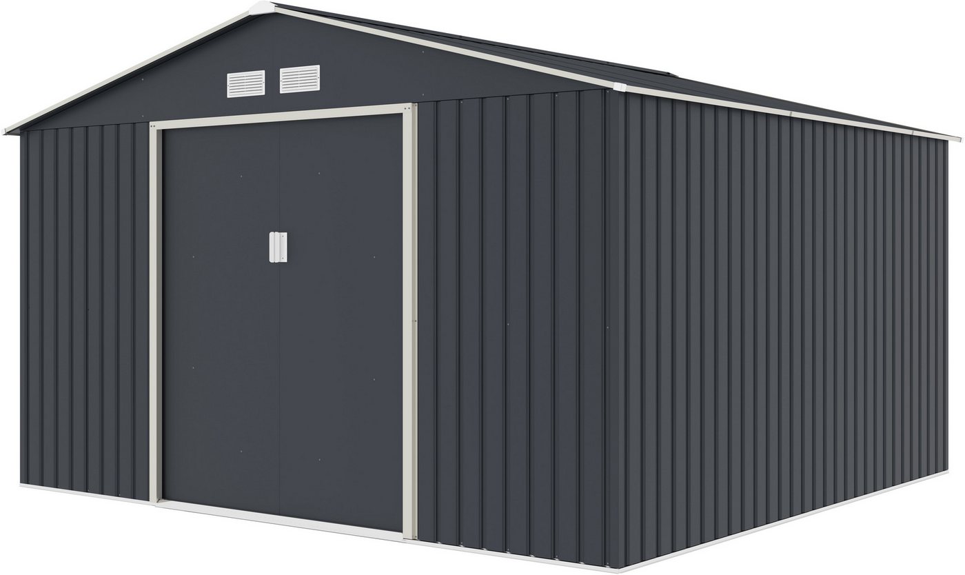 KONIFERA Gerätehaus ORDNUNG, BxT: 341x322 cm, wetterfest und langlebig, nahezu wartungsfrei – Bild 4 von 5