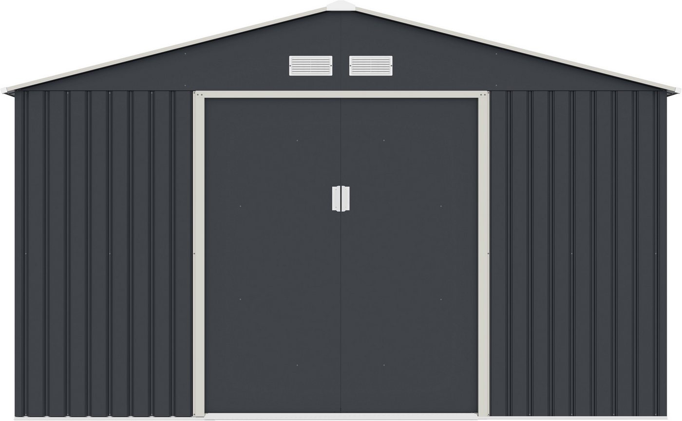 KONIFERA Gerätehaus ORDNUNG, BxT: 341x322 cm, wetterfest und langlebig, nahezu wartungsfrei – Bild 5 von 5