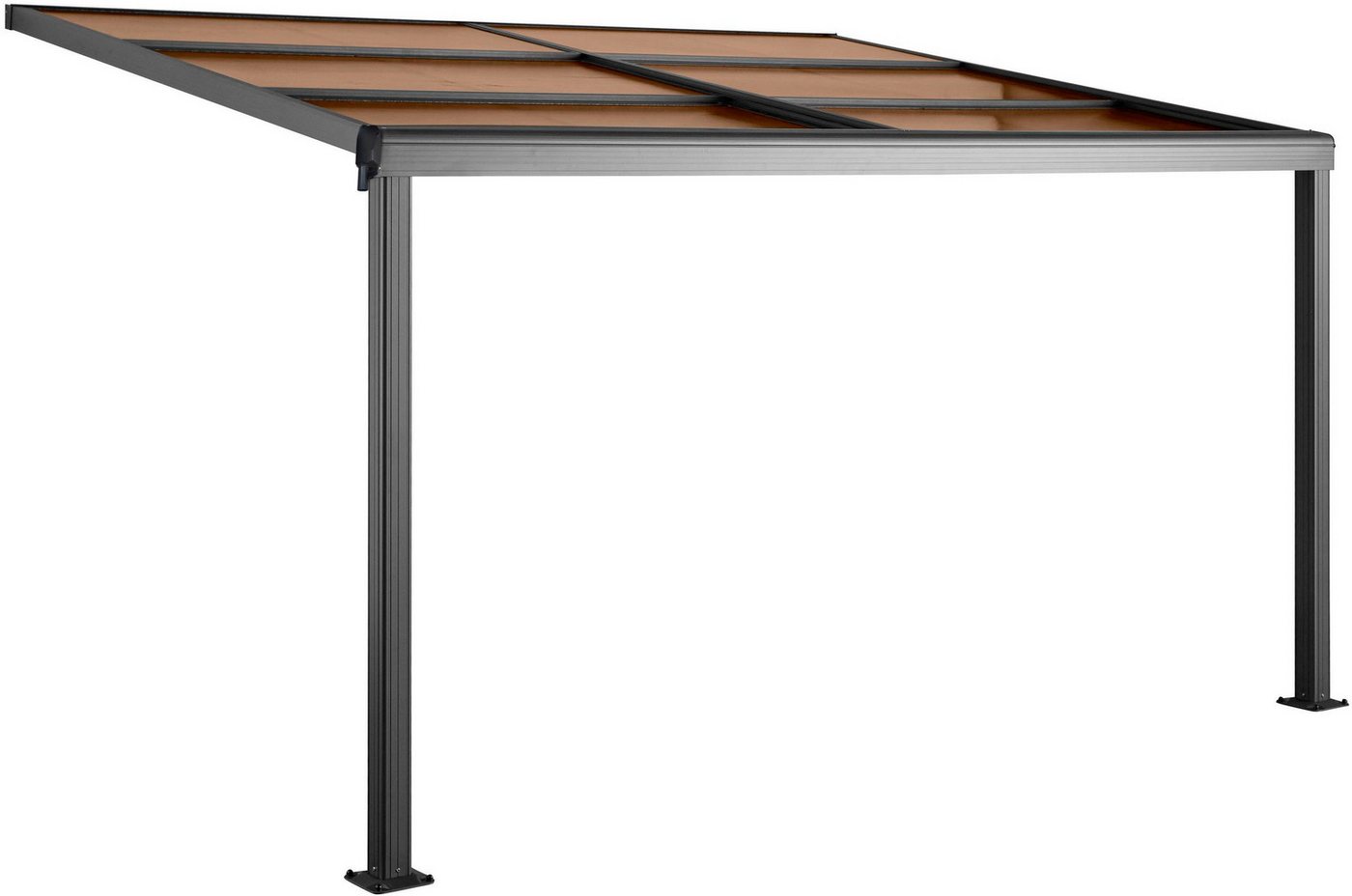 KONIFERA Terrassendach Barcelona Nova, BxT: 390x299 cm, Bedachung Doppelstegplatten, BxT: 390x300 cm – Bild 2 von 5