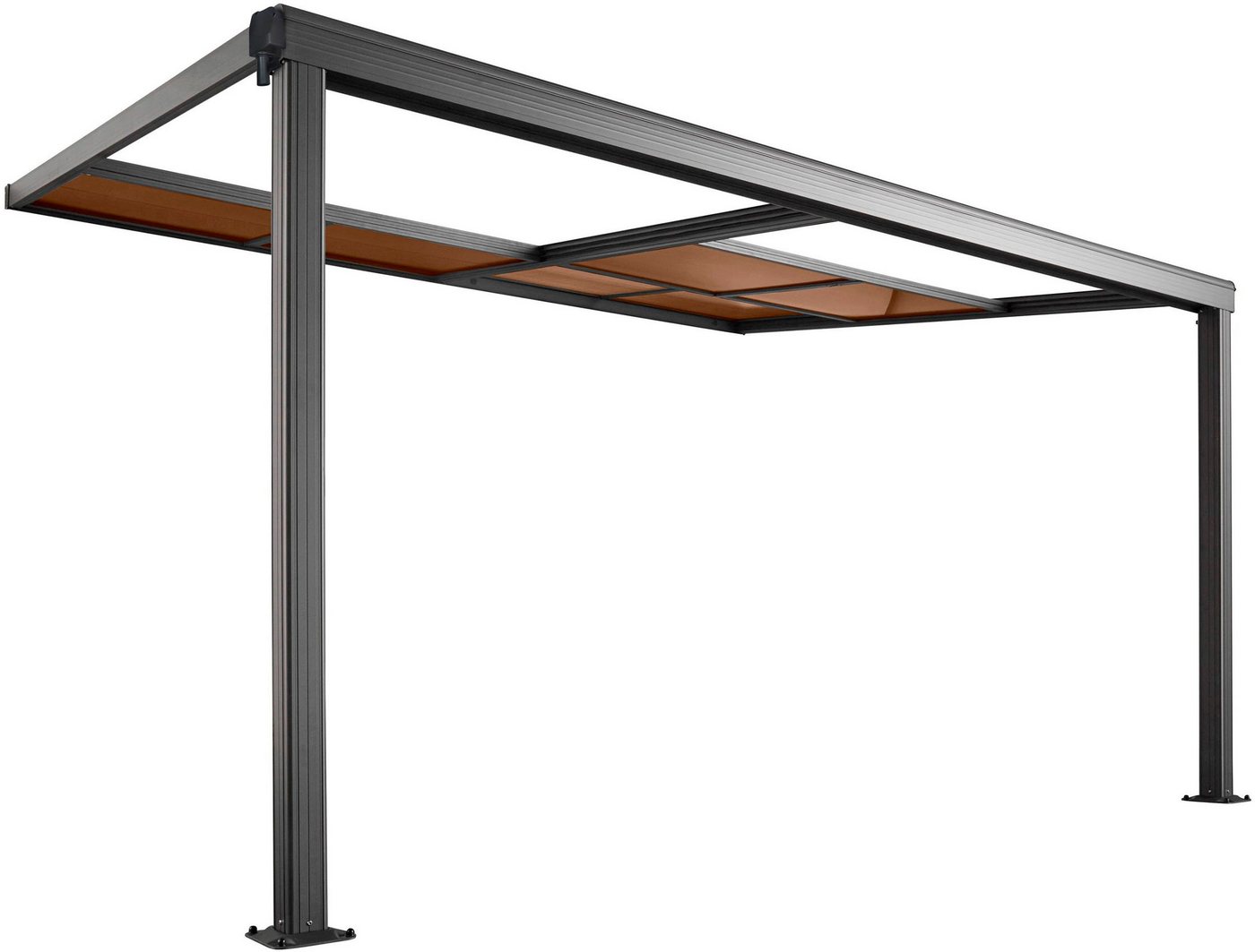 KONIFERA Terrassendach Barcelona Nova, BxT: 390x299 cm, Bedachung Doppelstegplatten, BxT: 390x300 cm – Bild 3 von 5
