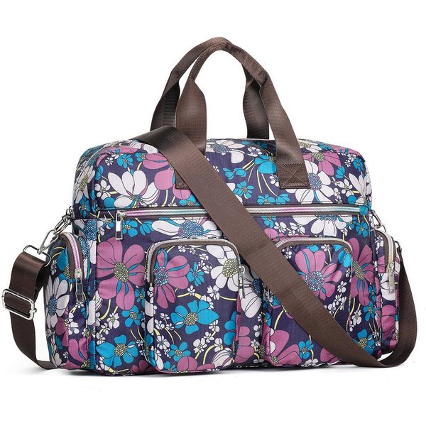 KONO Handtasche Damenhandtasche, Wasserdicht mit Blumenmuster