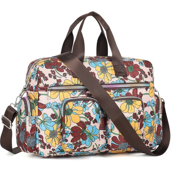 KONO Handtasche Damenhandtasche, Wasserdicht mit Blumenmuster