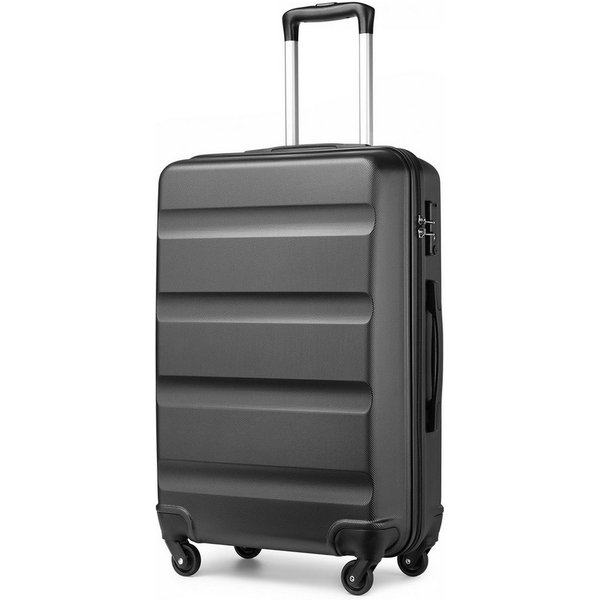 KONO Hartschalen-Trolley Handgepäck Leicht Hartschalenkoffer aus ABS Reisekoffer mit 4 Rollen