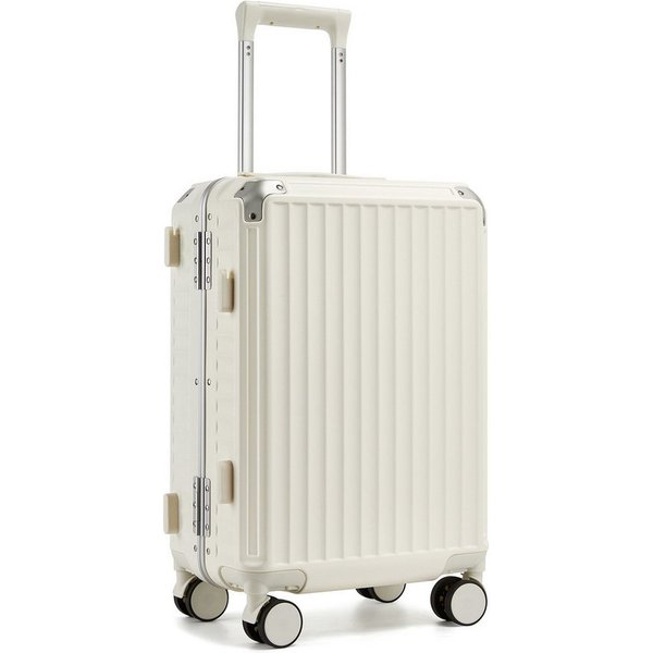 KONO Koffer Hartschalenkoffer, Reisekoffer aus PC mit Aluminium-Rahmen