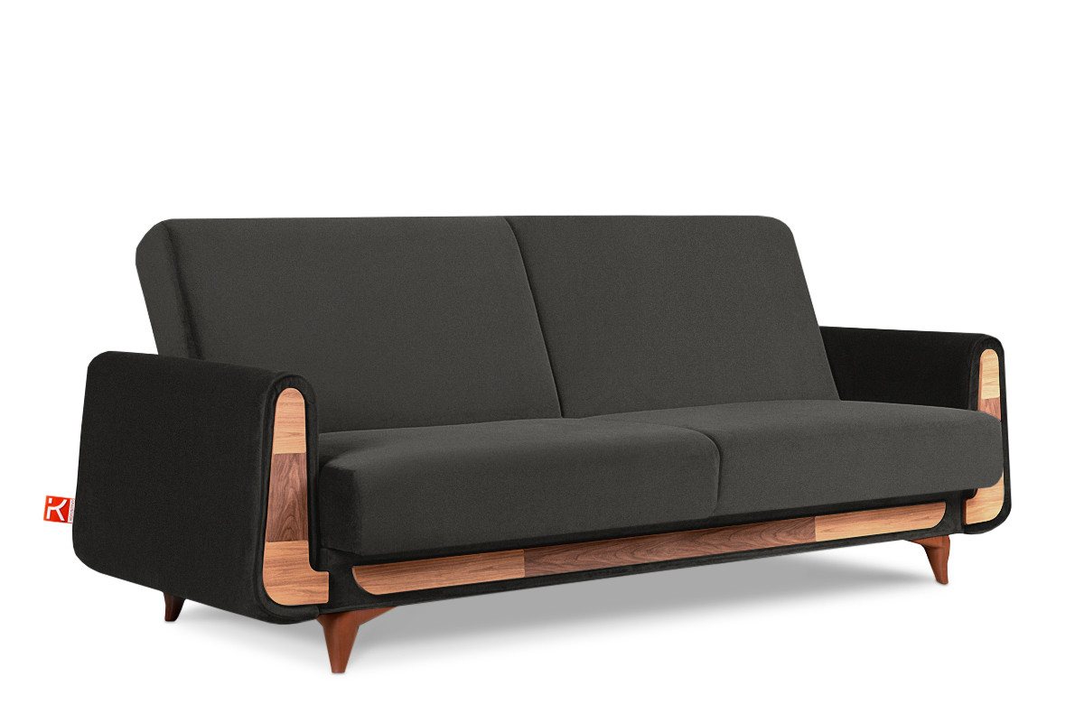 KONSIMO® 3-Sitzer GUSTAVO Sofa 3-Personen, Modern, mit Schlaffunktion, Bettkasten, hergestellt in der EU – Bild 3 von 5
