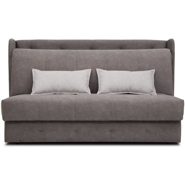 Konstanta Möbelhaus Schlafsofa Schlafsofa „Derby Lite“ 160 cm mit Schlaffunktion (Akkordeon-Auszug), Buchenholzlatten und eine Matratze mit einem Pocket-Spring-