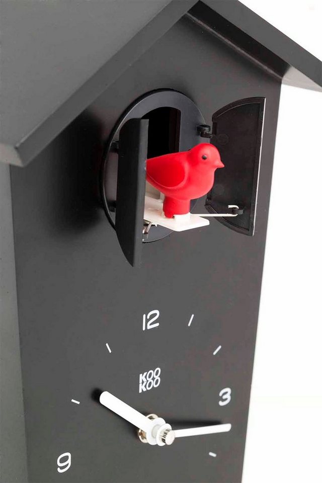 KOOKOO Pendelwanduhr BirdHouse, die moderne Kuckucksuhr – Bild 3 von 5
