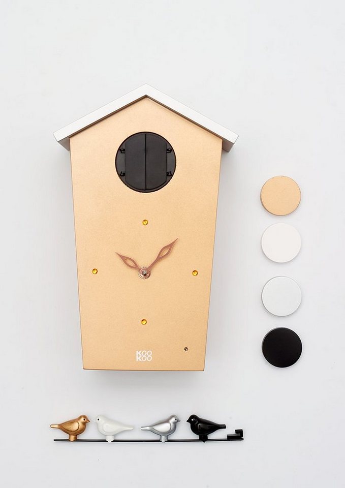 KOOKOO Pendelwanduhr BirdHouse, die moderne Kuckucksuhr – Bild 3 von 5
