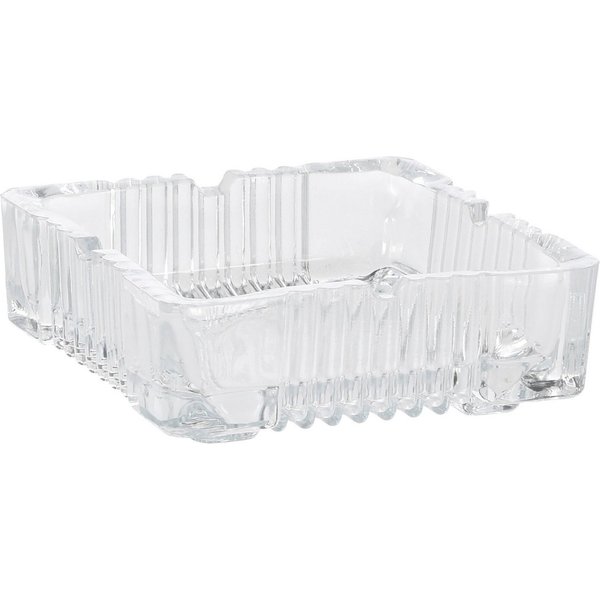 Koopman Aschenbecher SMOG, 10 x 10 cm, Transparent, Glas