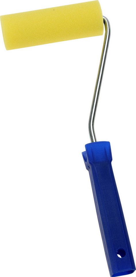 Koopman Farbroller Maler Lackierer 12 Teile Set Rollen Handwerker Gelb (Set, 12-St., Packung), 12tlg Set, 10 Rollen, 2 Farbroller, auch für Lacke, Schwammwalze – Bild 4 von 5