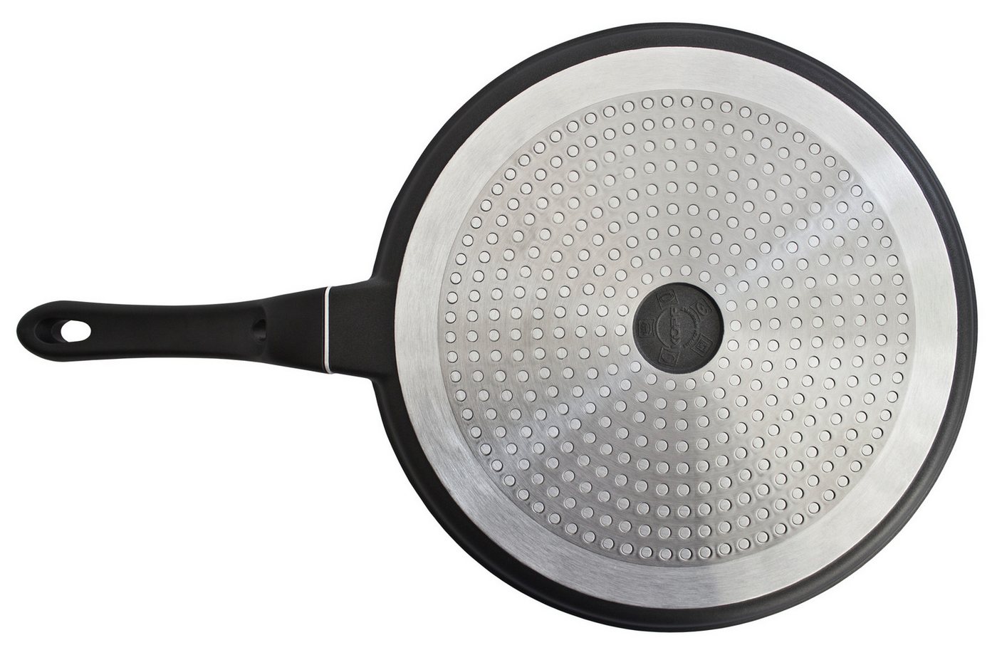 Kopf Crêpepfanne Marra, Aluminiumguss, 28 cm, ILAG Beschichtung, inkl. Teigverteiler – Bild 3 von 4
