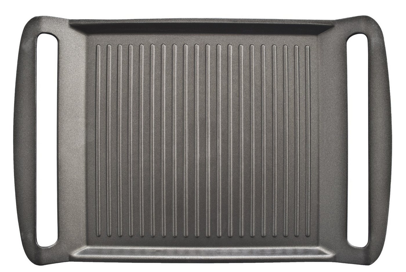 Kopf Grillpfanne Marra, Aluminiumguss, 26 x 23 cm Grillplatte, ILAG Beschichtung, Induktion – Bild 2 von 3