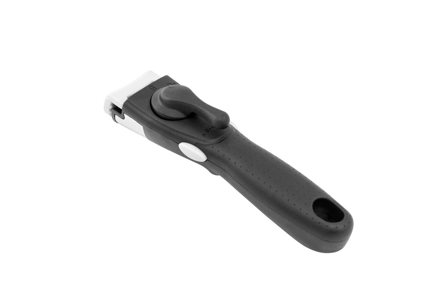 Kopf Pfannengriff Universalgriff Pro Click, Platzsparend, Für heißes Geschirr, Mit doppeltem Schutzmechanismus – Bild 2 von 2