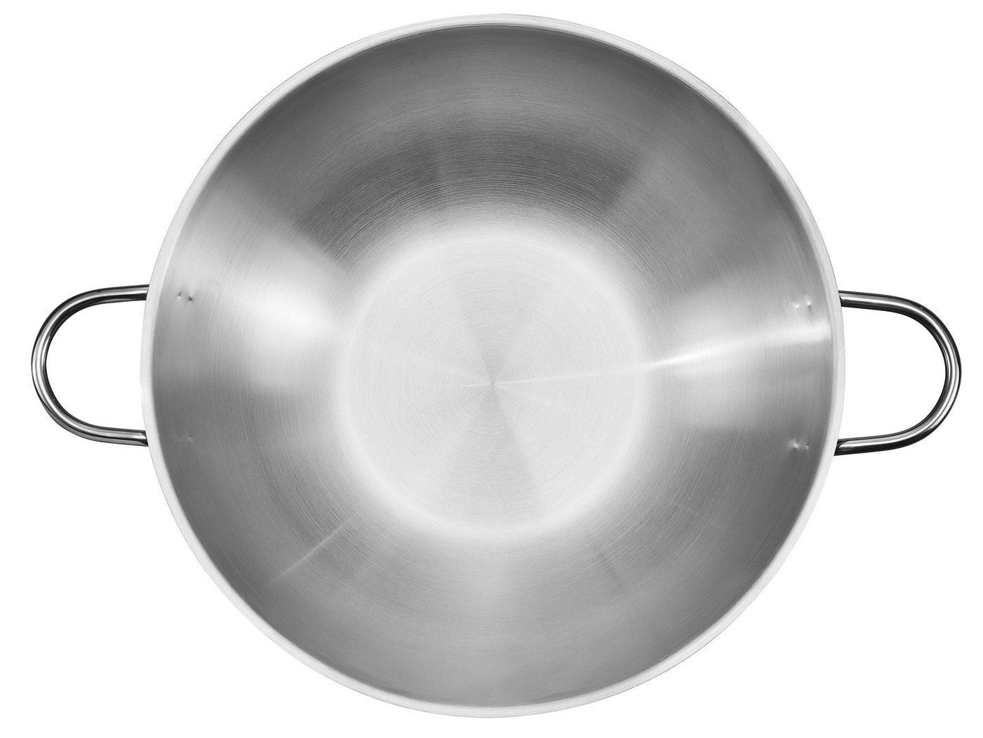 Kopf Wok Josie 32 cm, Edelstahl, Ø 32 cm, inkl. Glasdeckel, Induktion – Bild 2 von 3